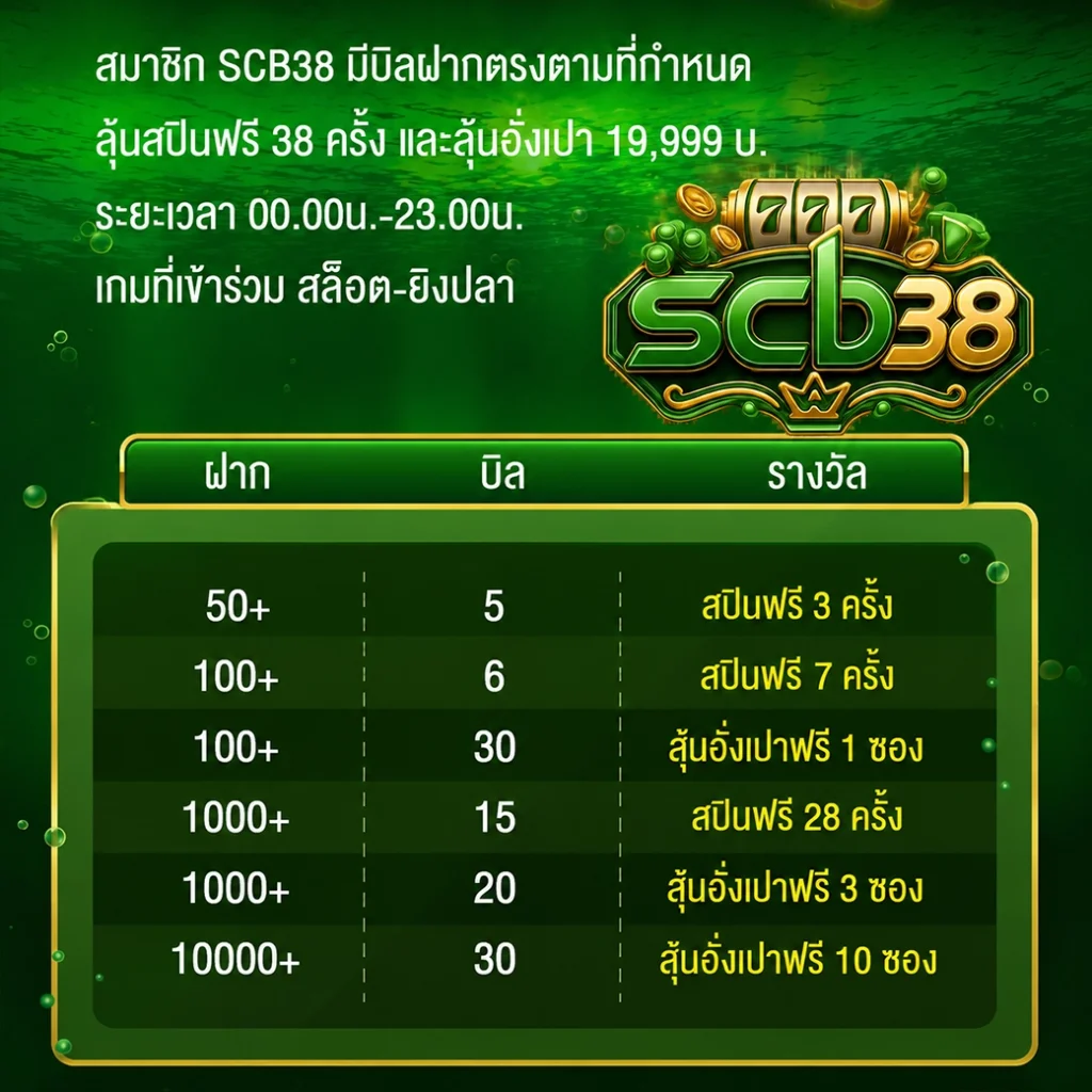 นึกถึงสล็อต ต้อง scb38 เท่านั้น
