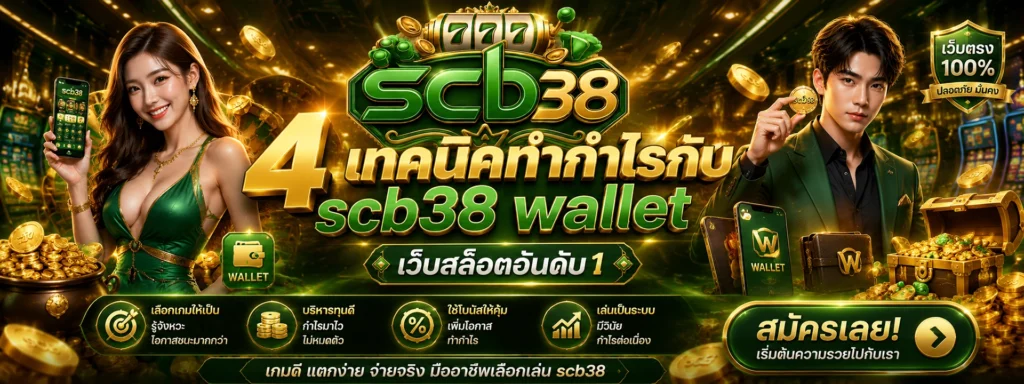 4 เทคนิคทำกำไรกับ scb38 wallet เว็บสล็อตอันดับ 1